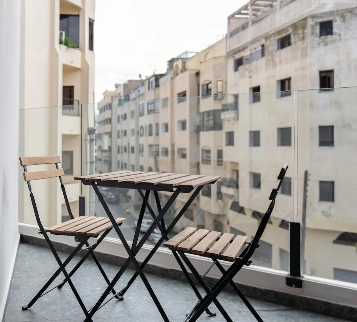 Apartmán Central Cozy Location With 2 Balconies Fast Wifi 2 Minutes To Kfc Mcdo Bd 2 Mars Casablanca